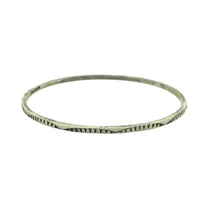 Sterling Wave Bangle