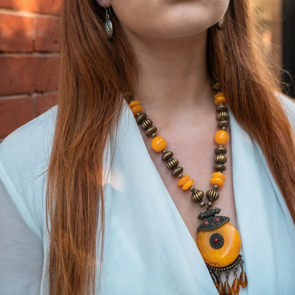 Sun Like Amazigh Necklace