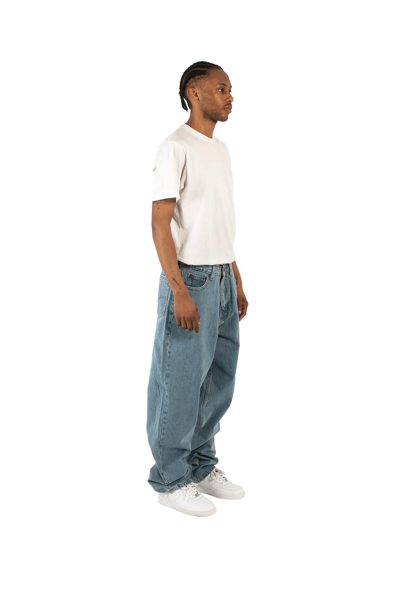 Super Baggy Simple Rinse Denim