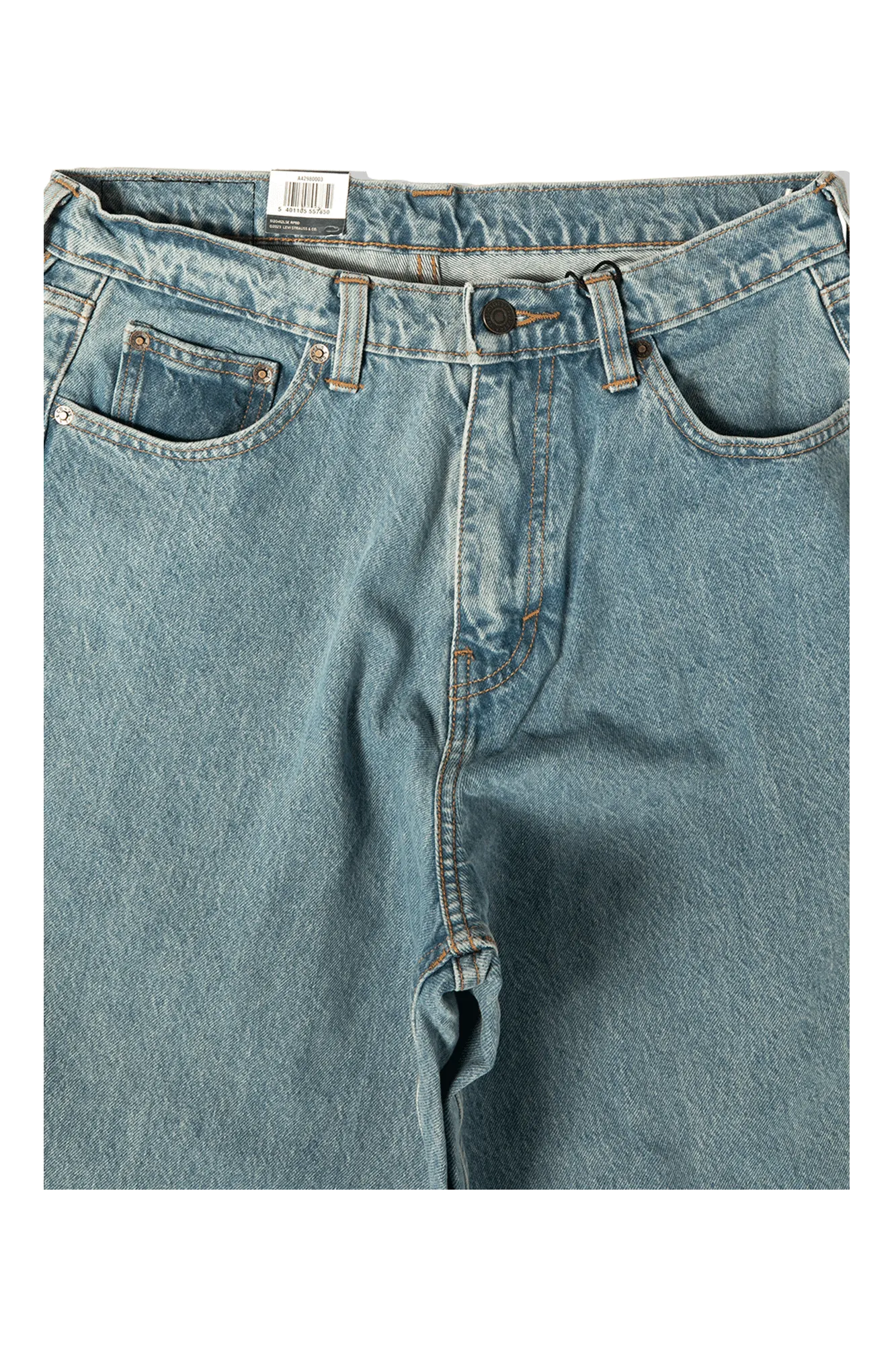 Super Baggy Simple Rinse Denim