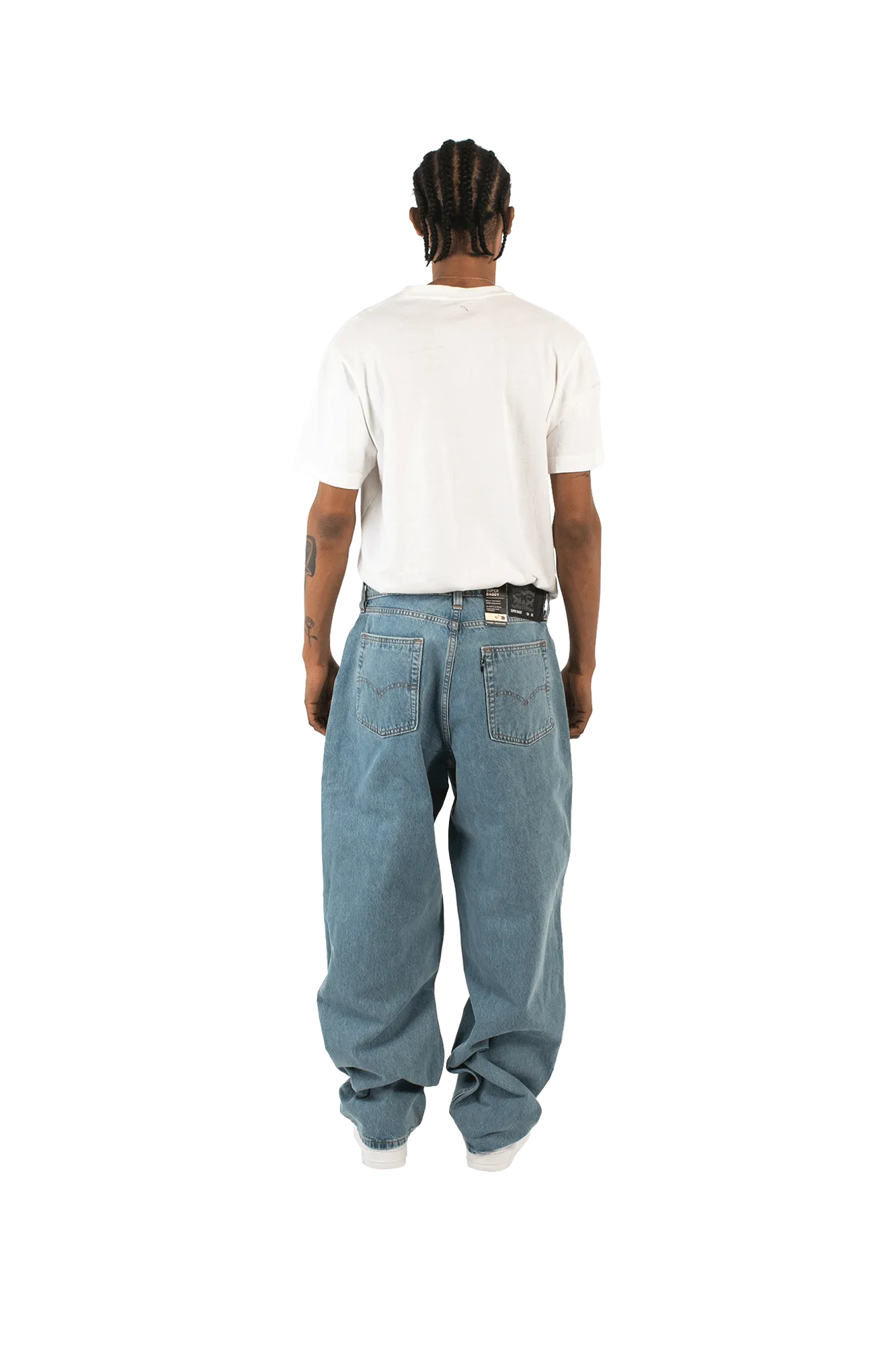 Super Baggy Simple Rinse Denim