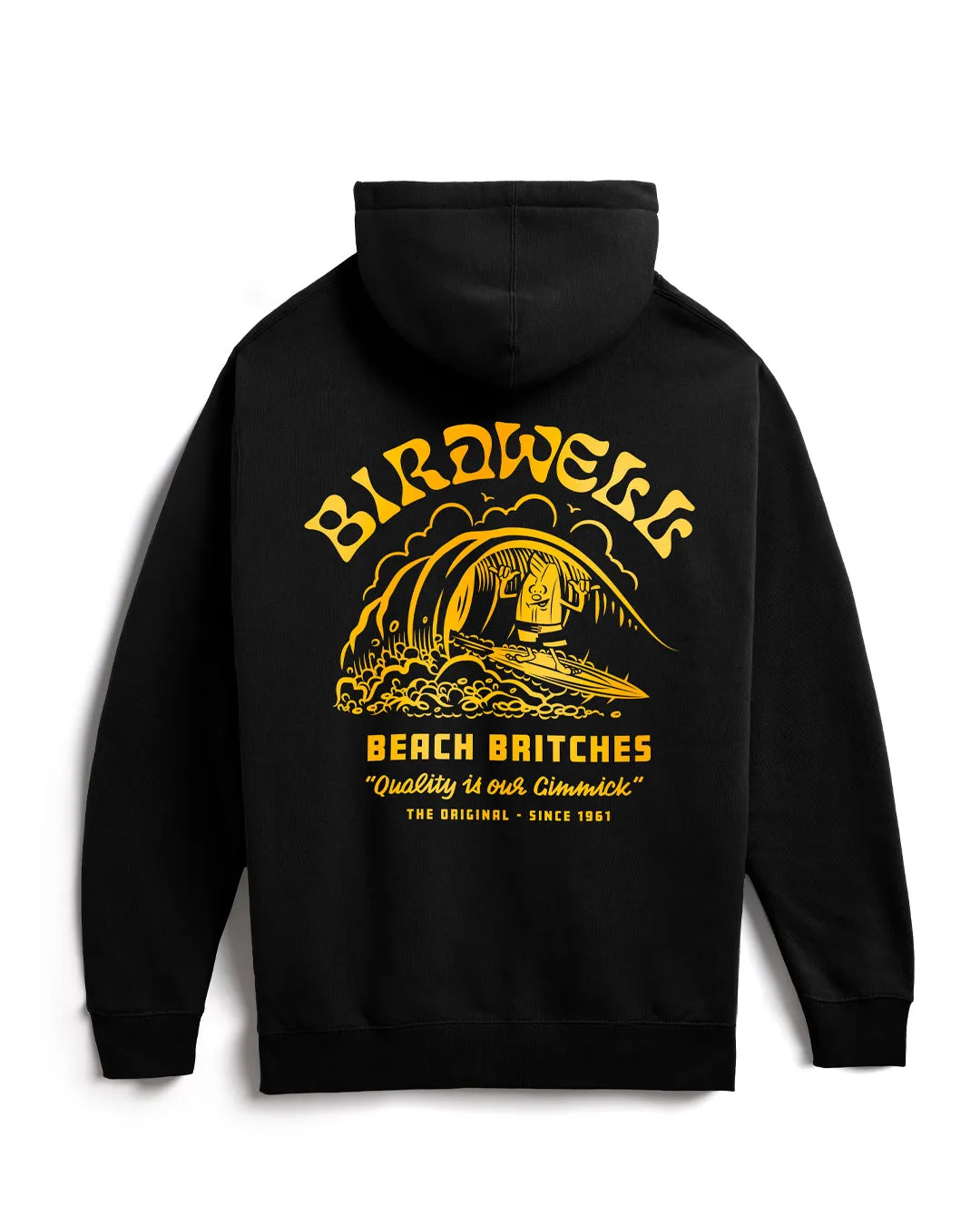 Surfin' Birdie Hoodie - Black
