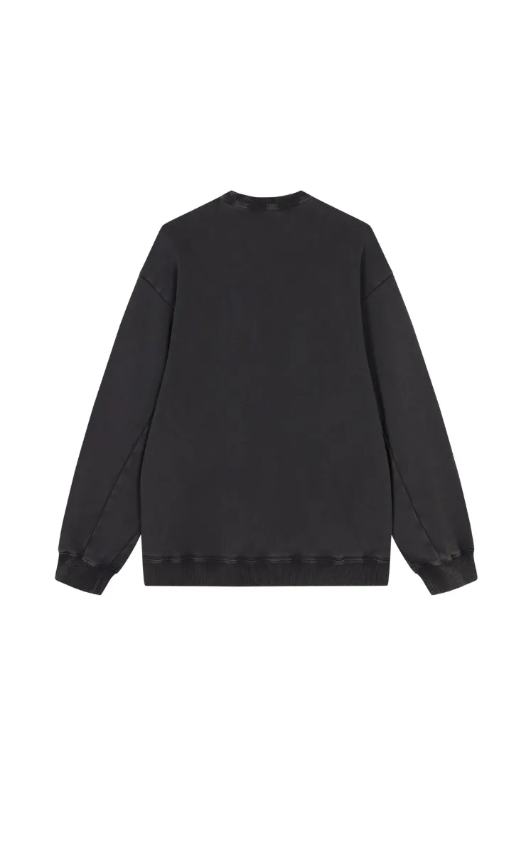 Sweatshirt / JNBY Relaxed Cotton Terry Pullover