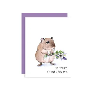 Sympathy Mouse Card