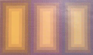 Tempo of Three, 1981 by Julian Stanczak