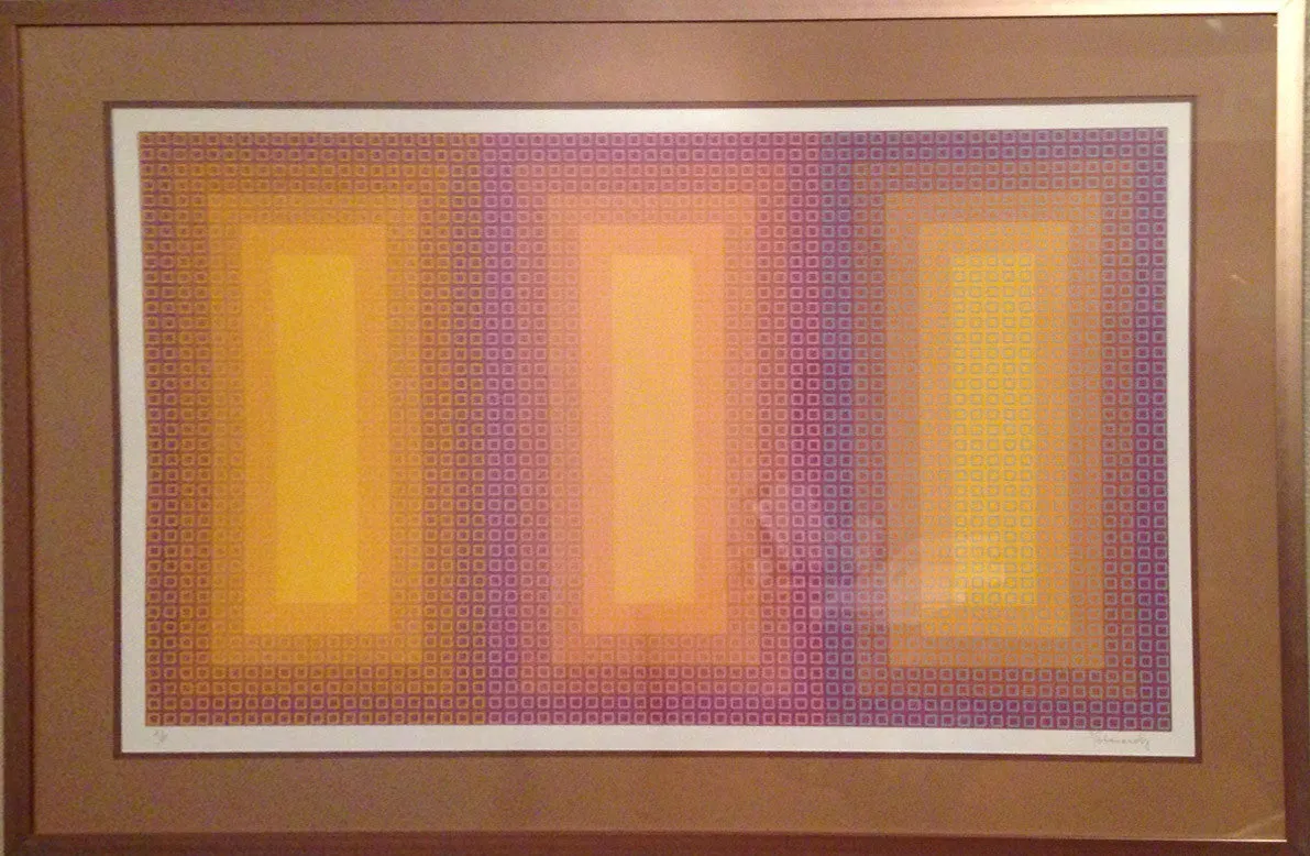 Tempo of Three, 1981 by Julian Stanczak