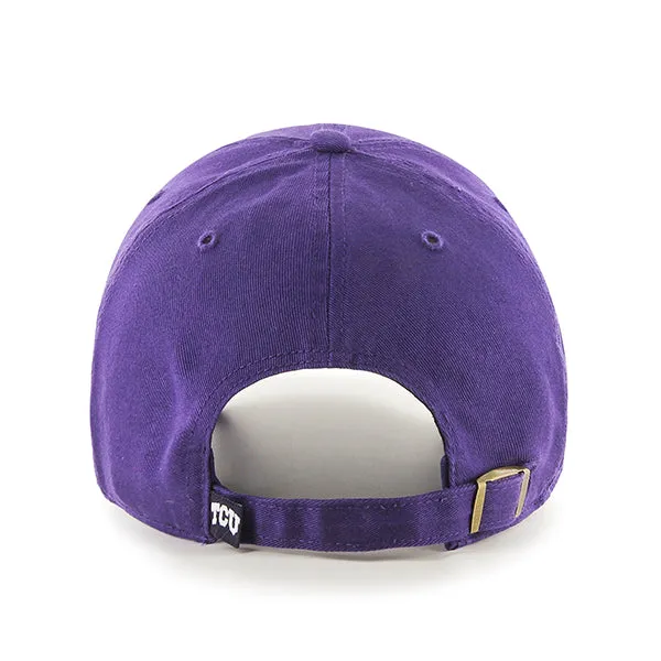 TEXAS CHRISTIAN TCU HORNED FROGS 47 CLEAN UP