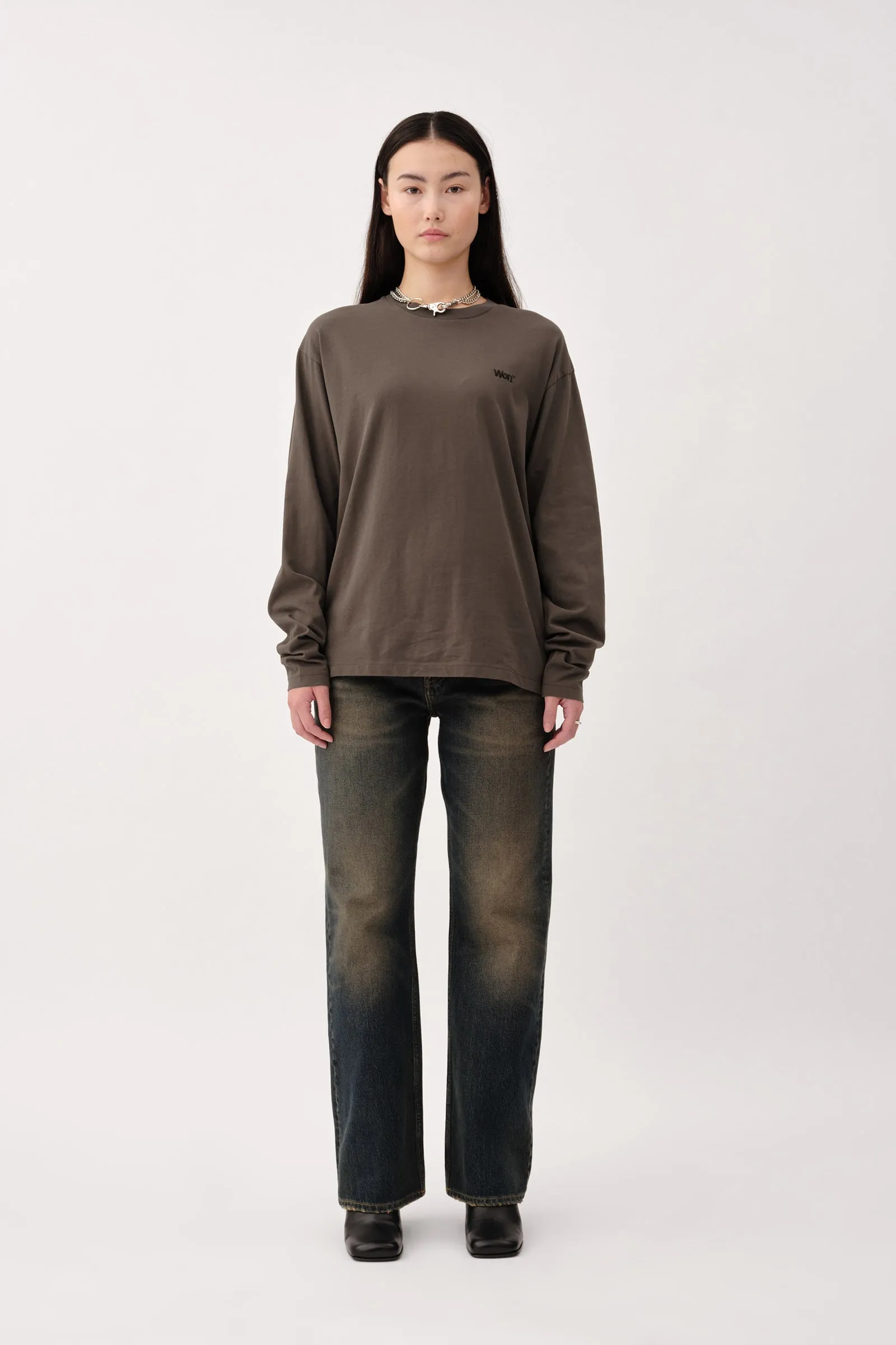 The Staff Tee LS Embroidery W