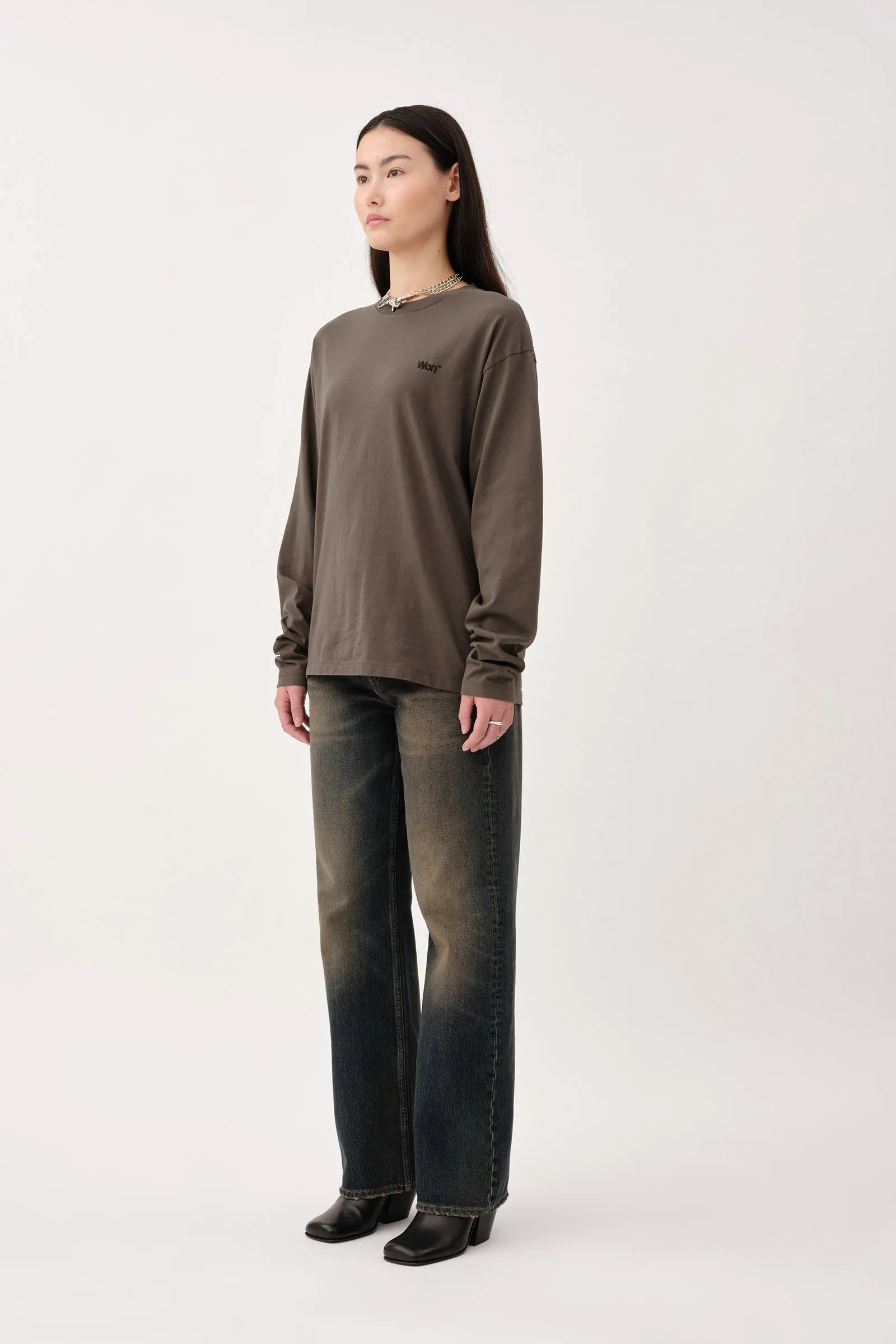 The Staff Tee LS Embroidery W