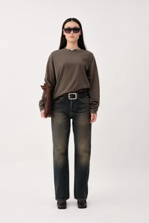 The Staff Tee LS Embroidery W