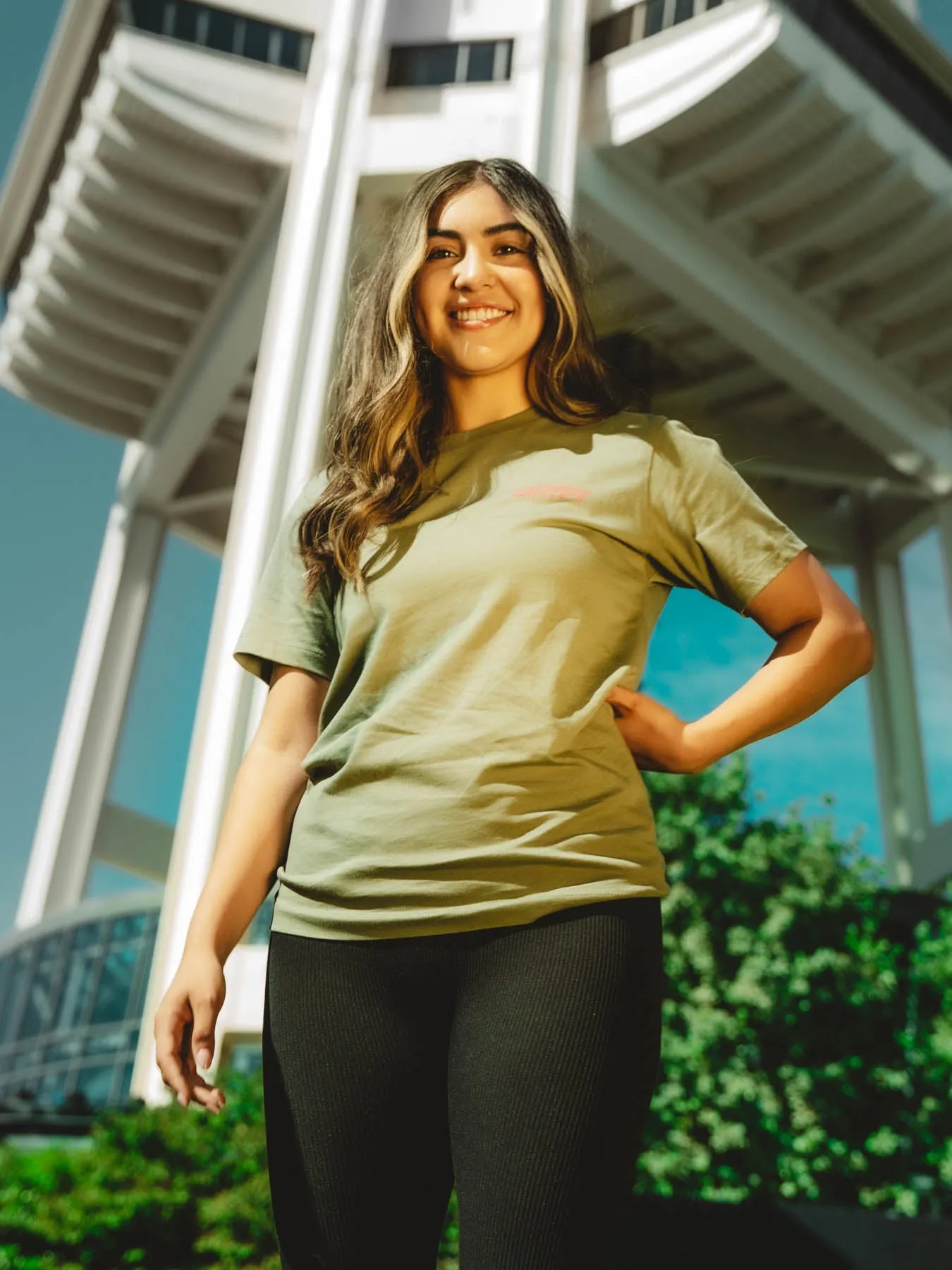 The Statement Tee - Forest Green