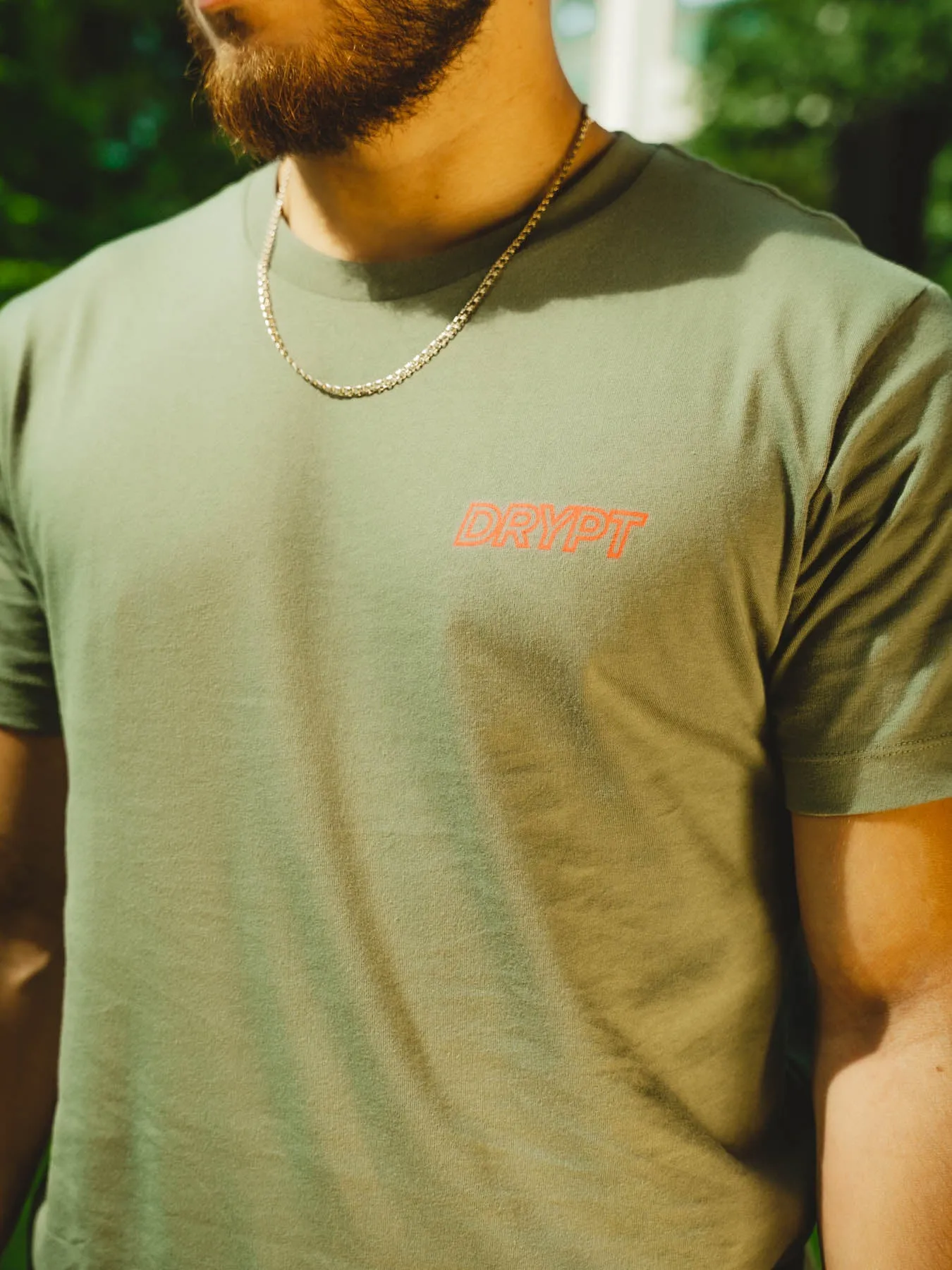 The Statement Tee - Forest Green