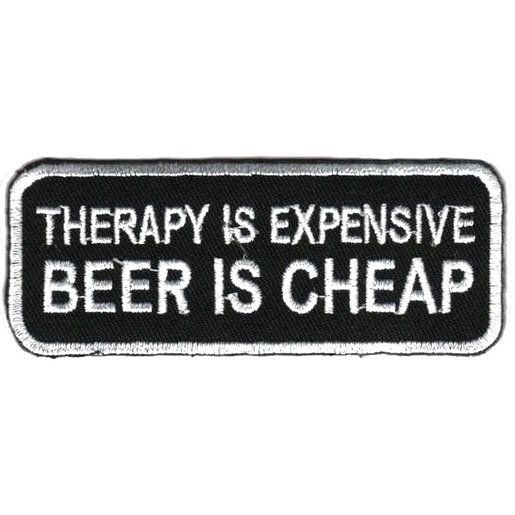 Therapy is expensive hihamerkki
