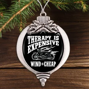 Therapy Is Expensive, Wind Is Cheap Bulb Ornament