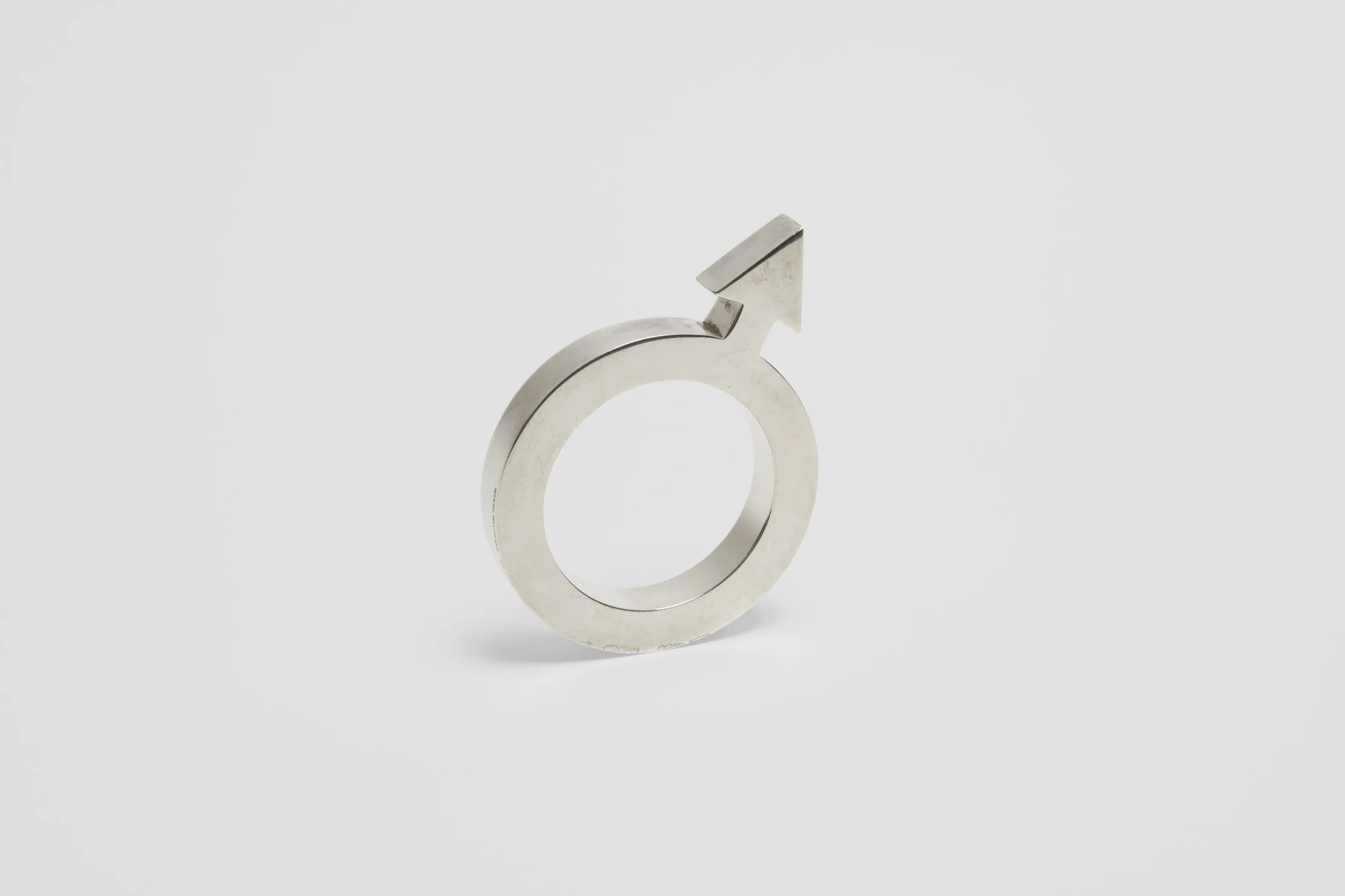 Tiffany & Co. 'Male' Gender Symbol Paperweight