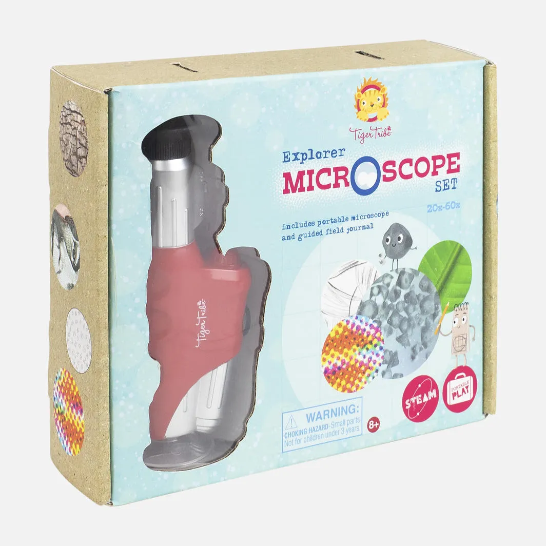 Tiger Tribe | Explorer Microscope Set