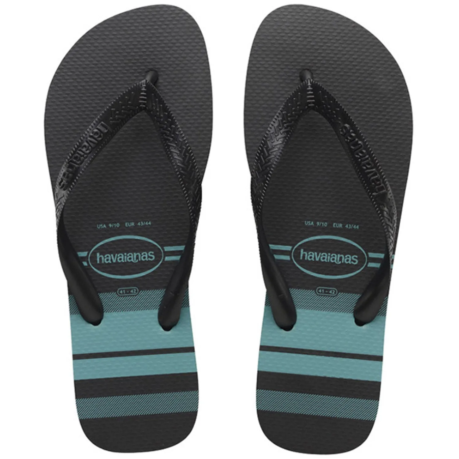 Top Basic Thongs Black
