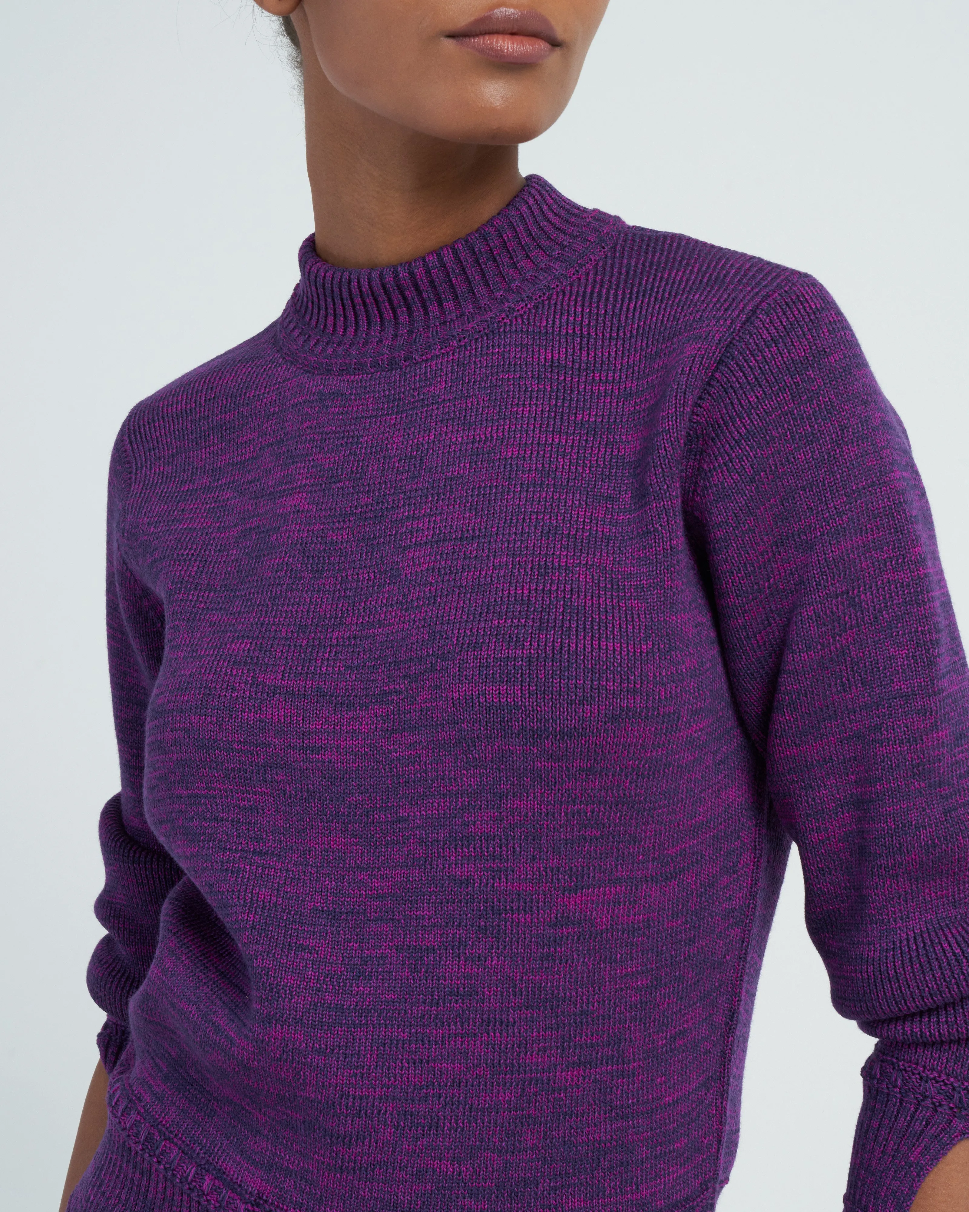 top with couture details - heather