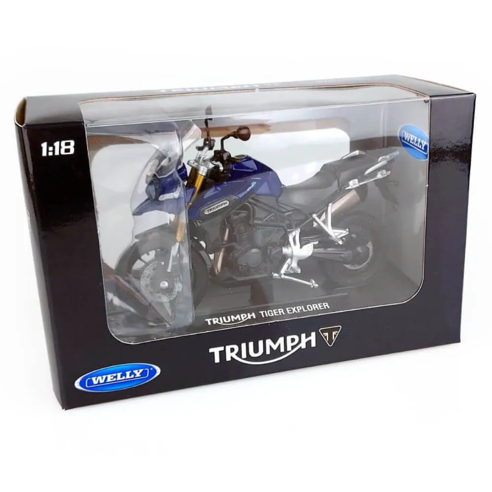Triumph Tiger Explorer 1:18 Scale Model (Welly)