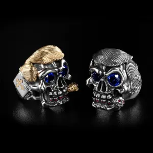 Trump The Dominator Skull Ring 1 of 6
