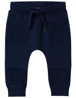 Tufton Relaxed Fit Pant- Black Iris