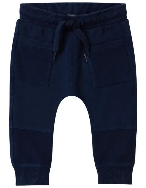 Tufton Relaxed Fit Pant- Black Iris