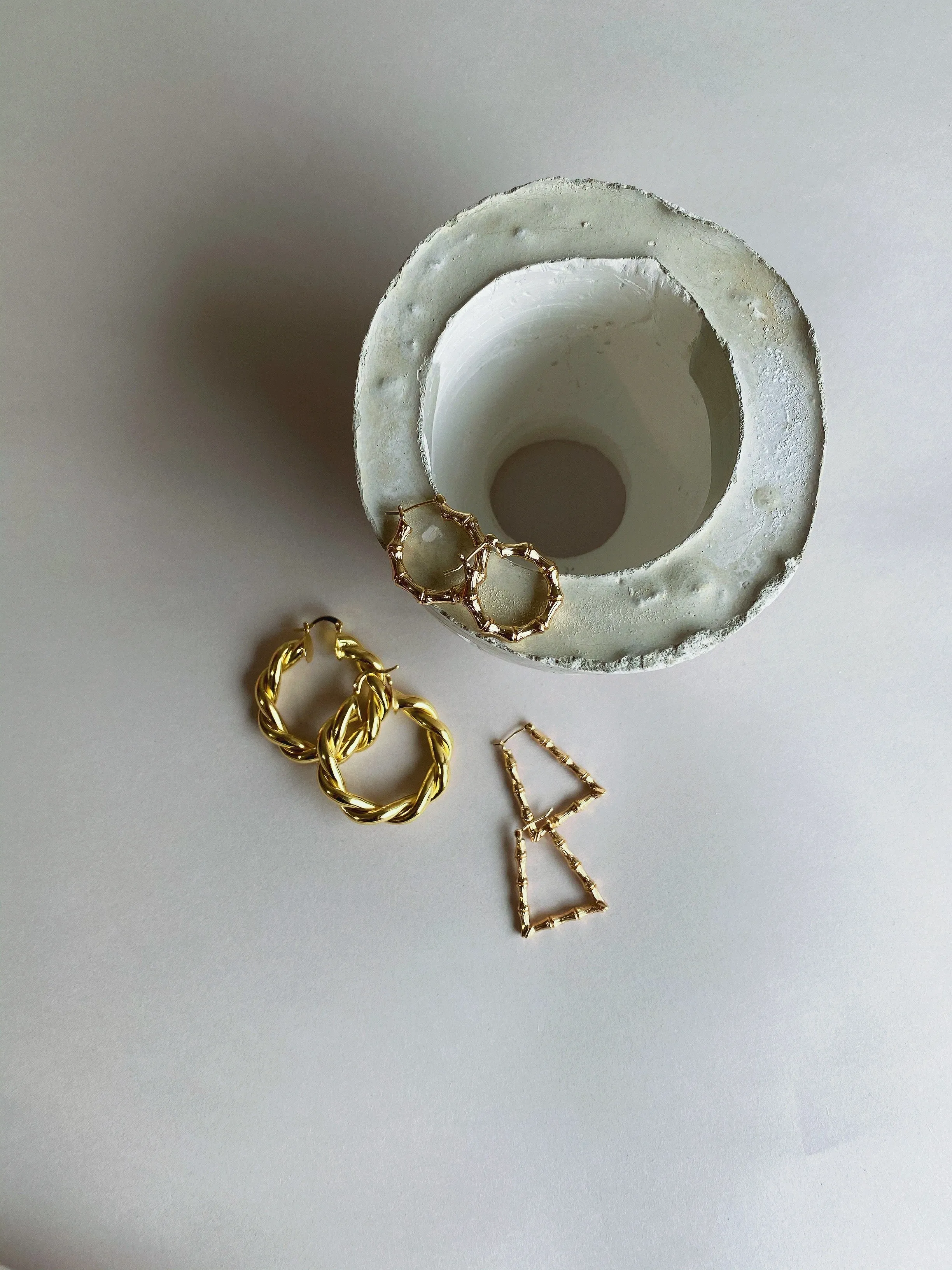 Twisted Statement Hoop