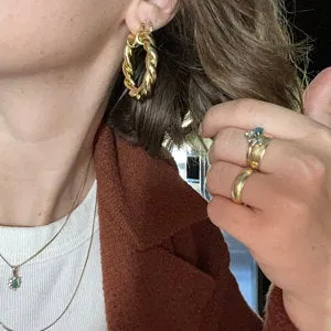 Twisted Statement Hoop