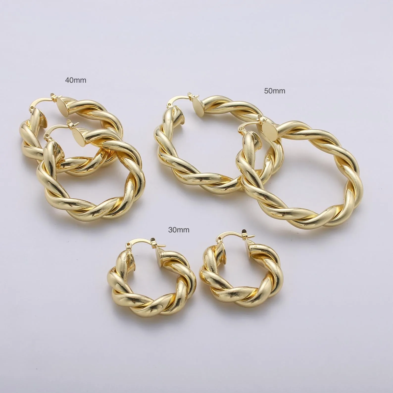 Twisted Statement Hoop