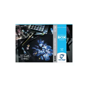 Van Gough Black CP Paper 4x6-- 10 Sheets