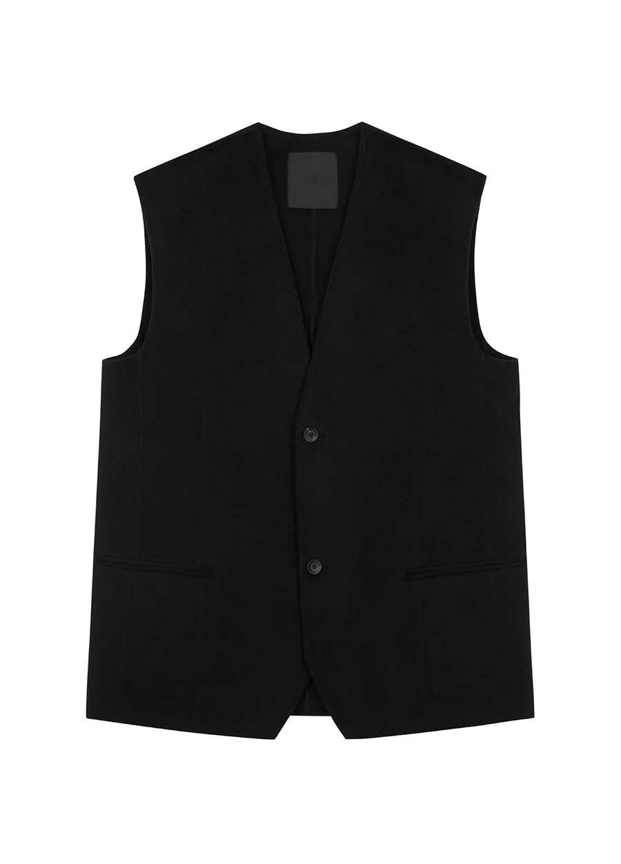 Vest / JNBY Relaxed Wool Vest Coat