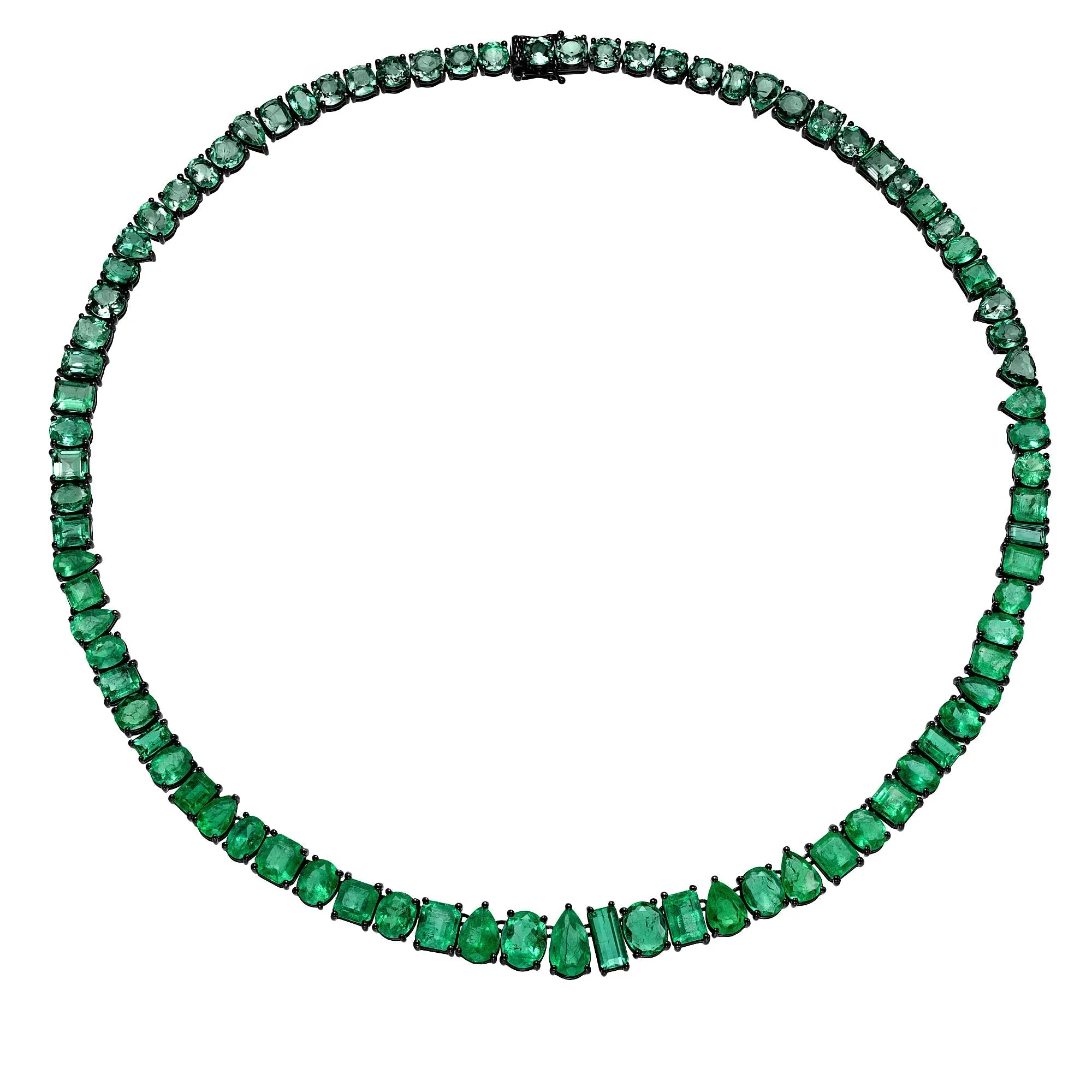 Volare Emerald Statement Necklace