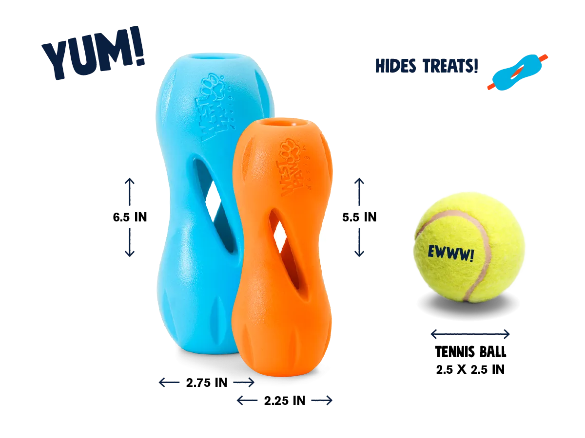 West Paw - Qwizl® Dog Puzzle Treat-Dispensing Enrichment Toy