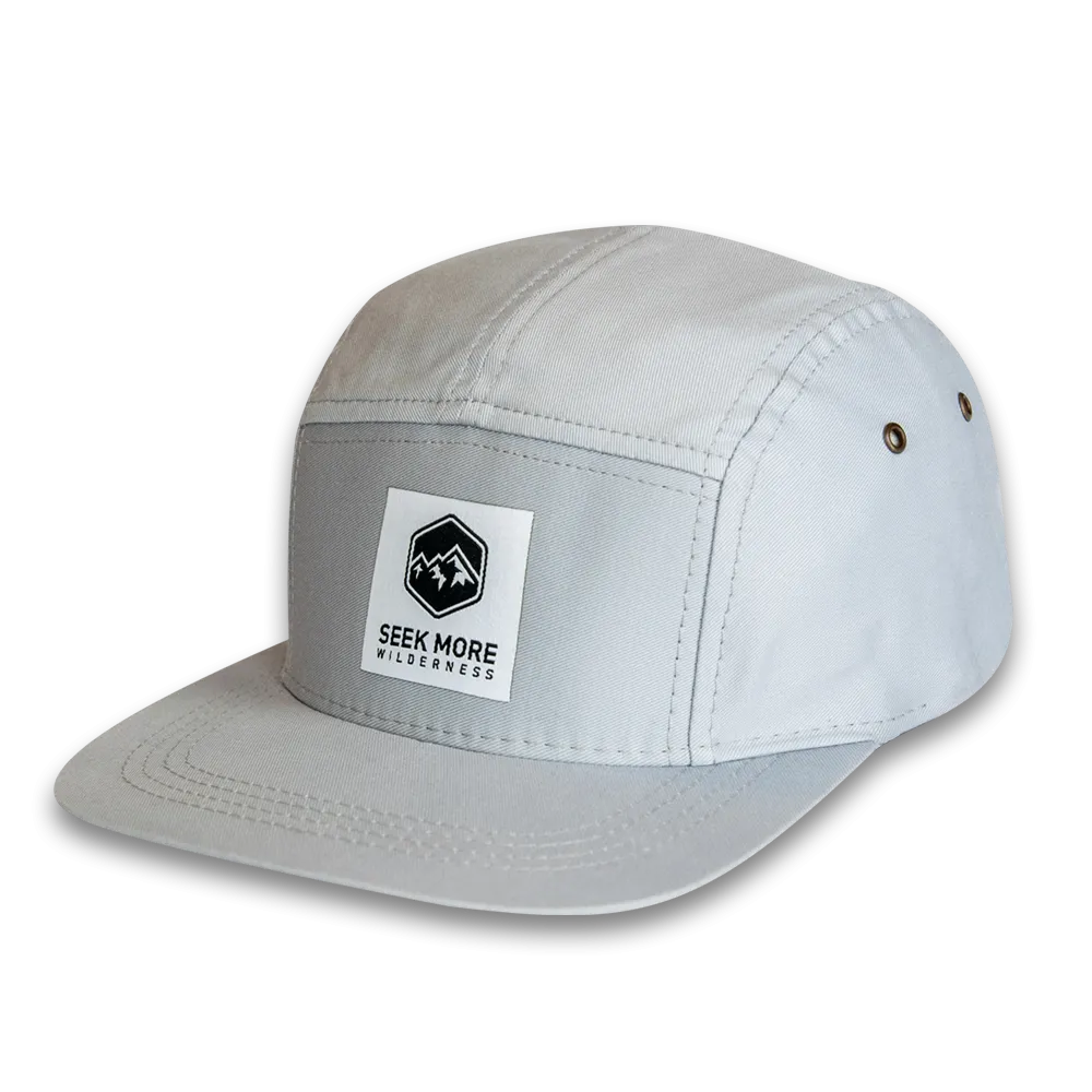 Wild 5-Panel Cap  |  Ice Gray