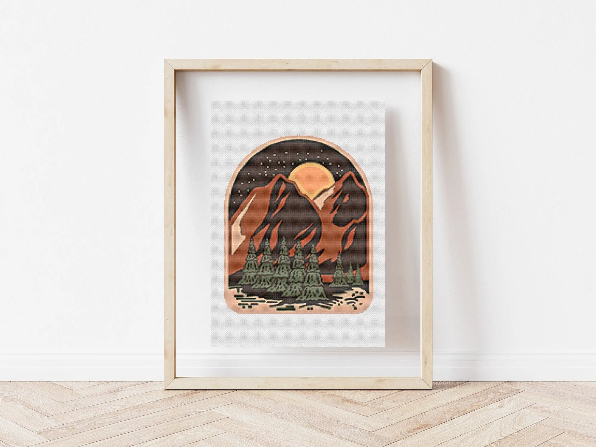 Wilderness Cross Stitch Pattern #809