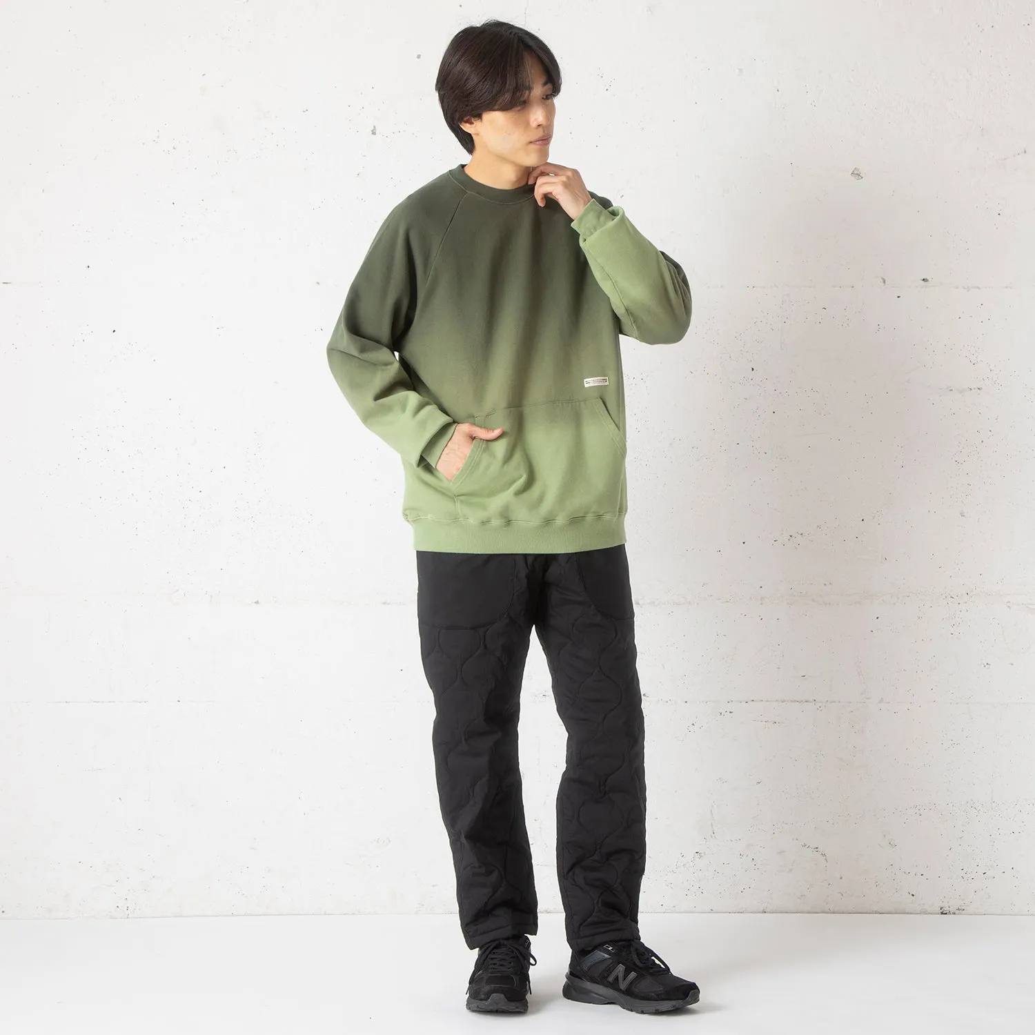 WILDERNESS EXPERIENCE | ウィルダネスエクスペリエンス　Gradation dyed sweat