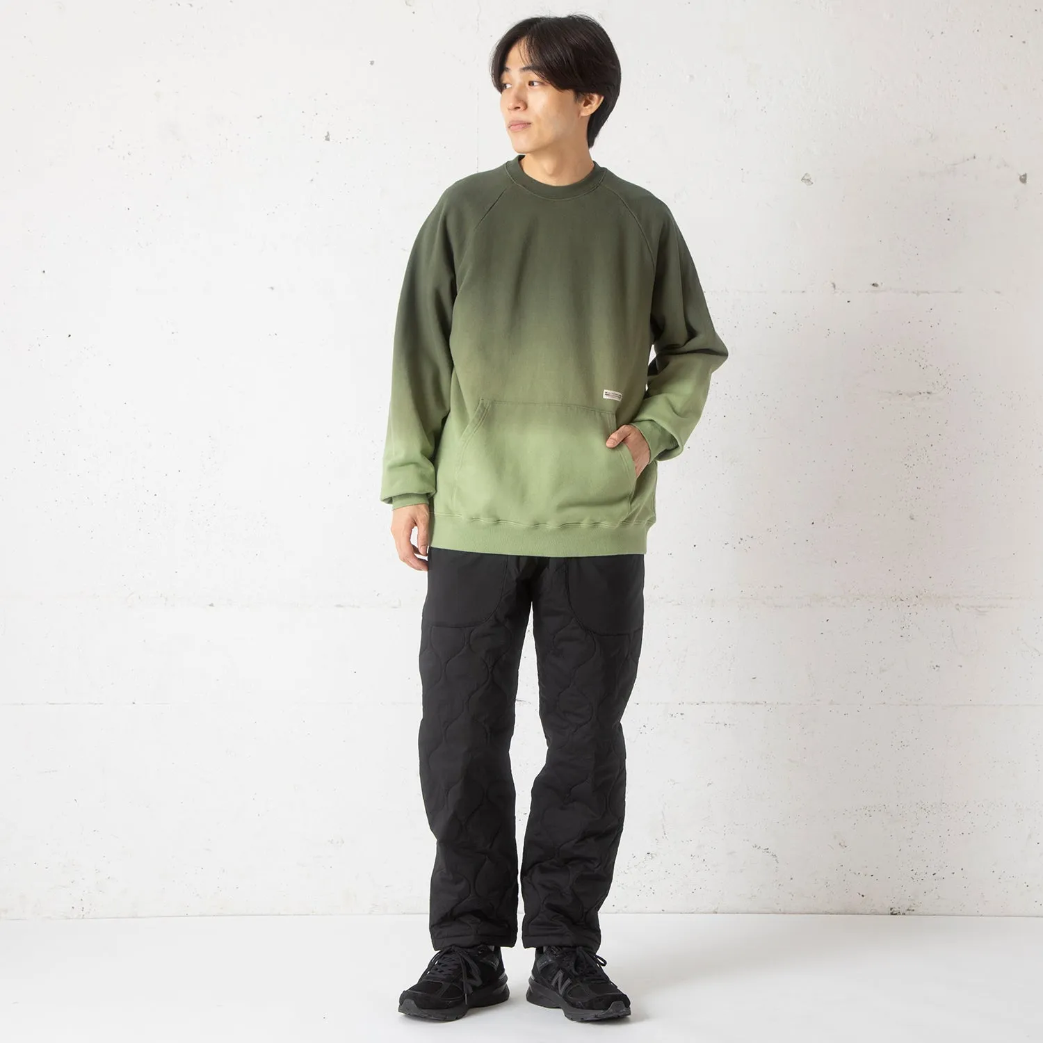WILDERNESS EXPERIENCE | ウィルダネスエクスペリエンス　Gradation dyed sweat