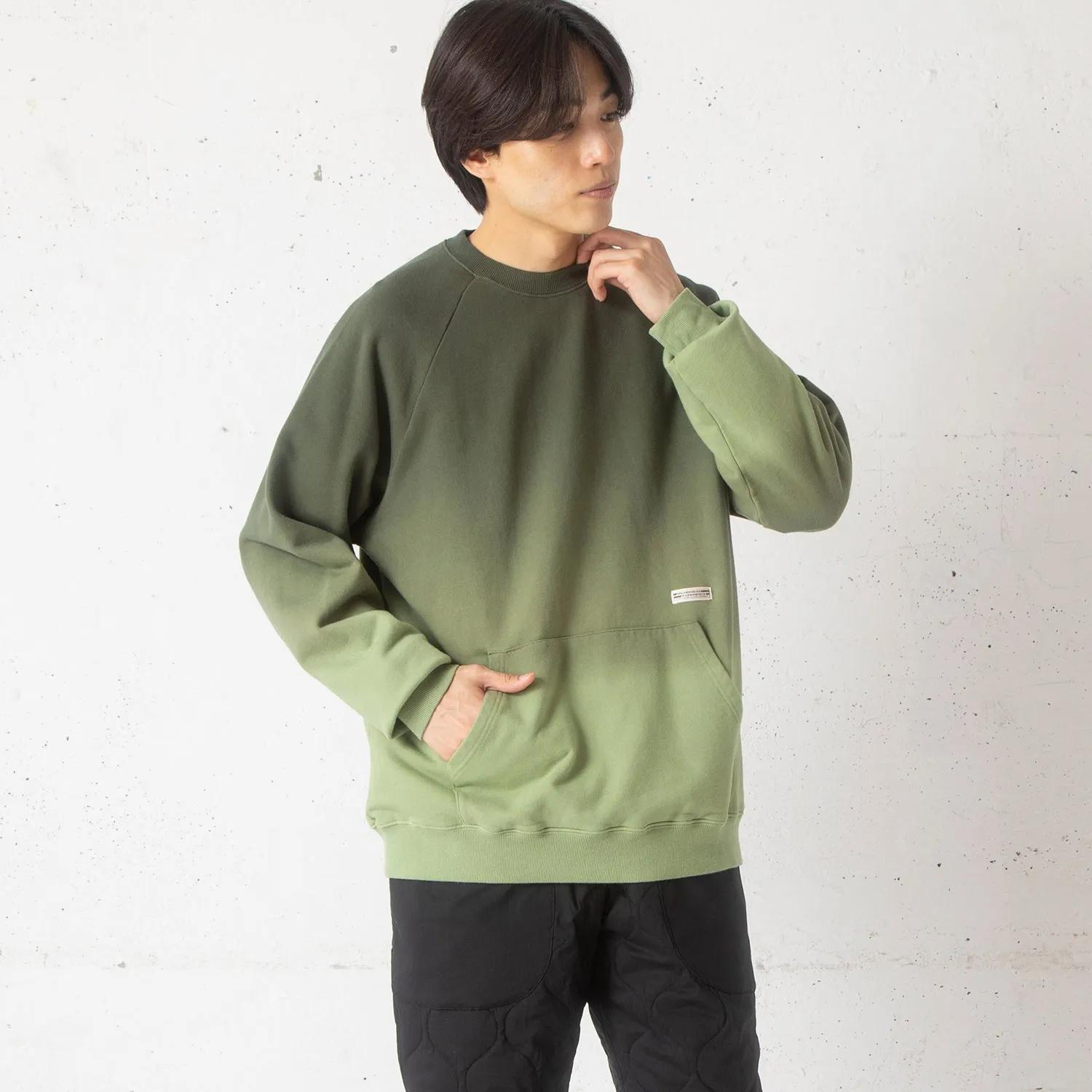 WILDERNESS EXPERIENCE | ウィルダネスエクスペリエンス　Gradation dyed sweat