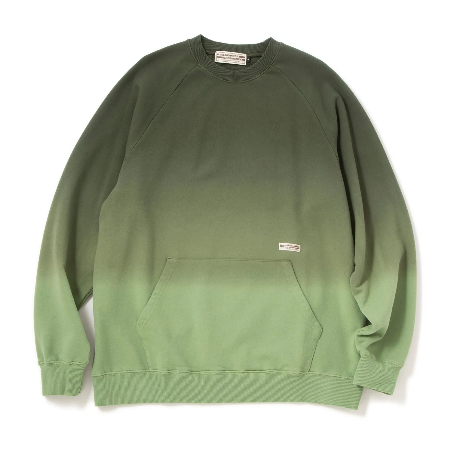 WILDERNESS EXPERIENCE | ウィルダネスエクスペリエンス　Gradation dyed sweat