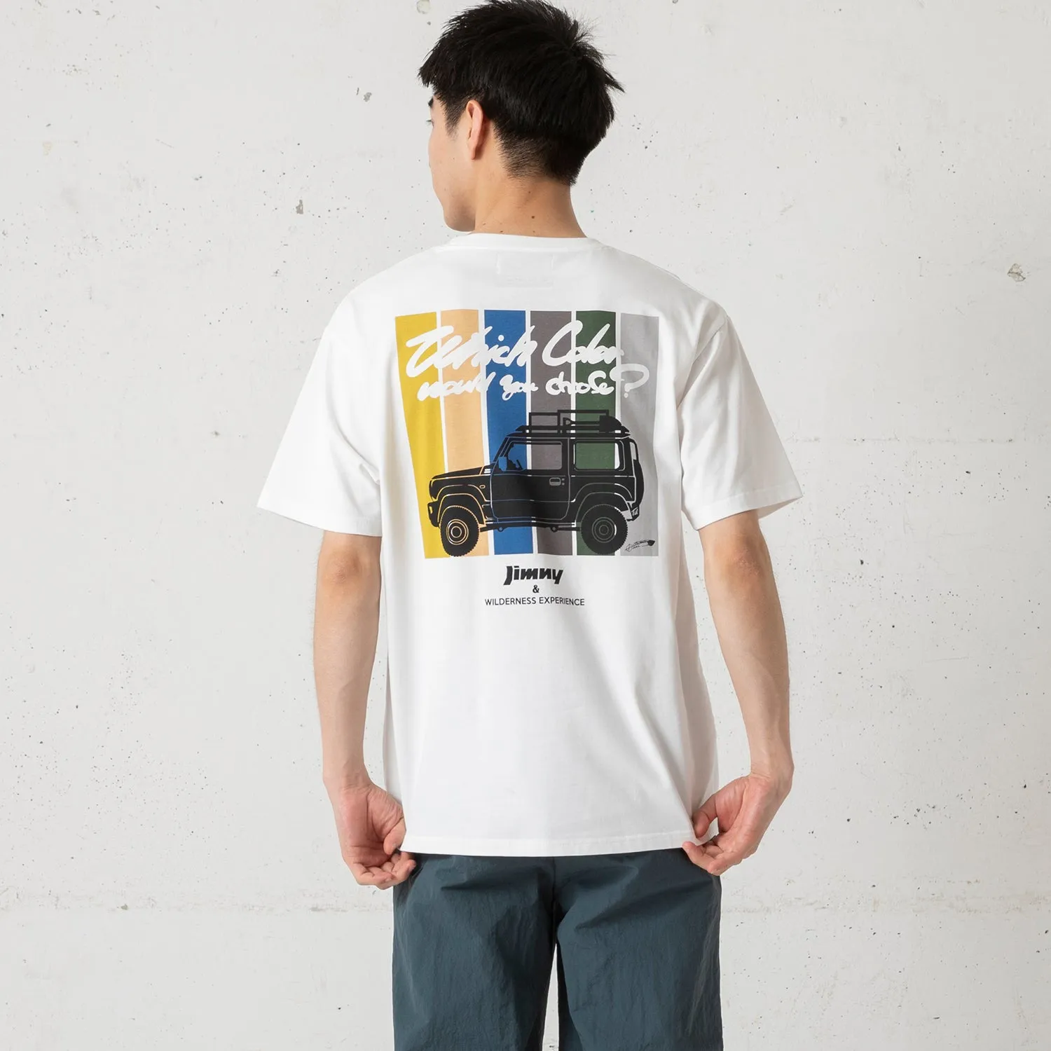 WILDERNESS EXPERIENCE | ウィルダネスエクスペリエンス　WD×JIMNY ボディカラー TEE