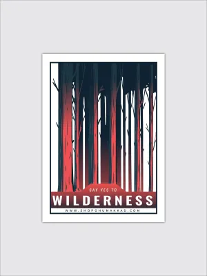 Wilderness  | Laptop / Car Sticker