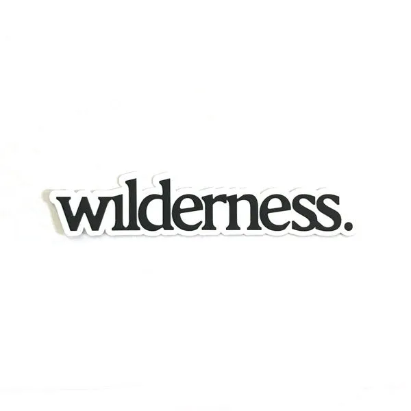 Wilderness Sticker