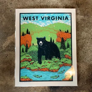 WV Wilderness Screenprint - Logan Schmitt