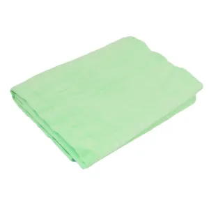 X-Large PVC Towel Synthetic-Chamois High Density Absorbing Towel - Perfect for Home and Automotive use or anywhere you need high absorbency and cleaning power (GREEN)