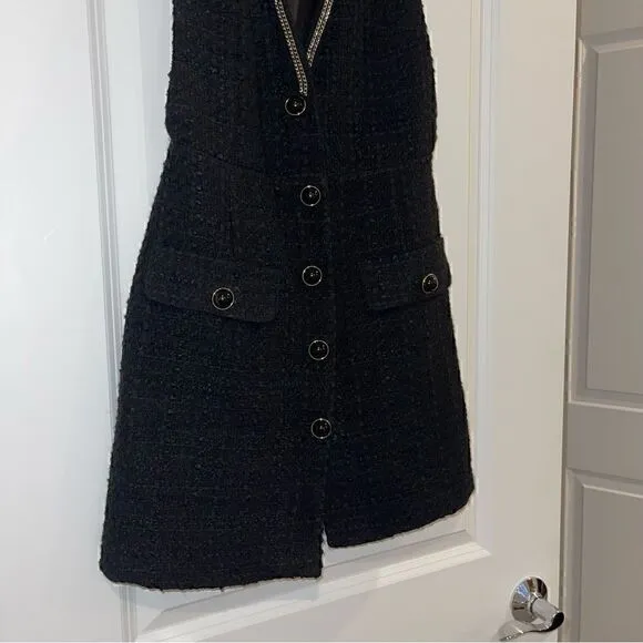Zara Tweed Mini Dress